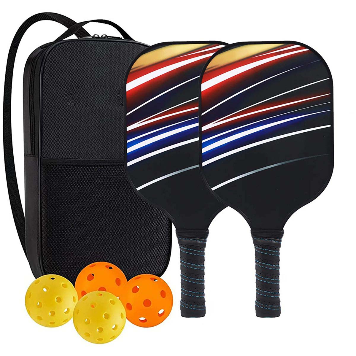 Fiberglass Pickleball Set for Training and Games 2