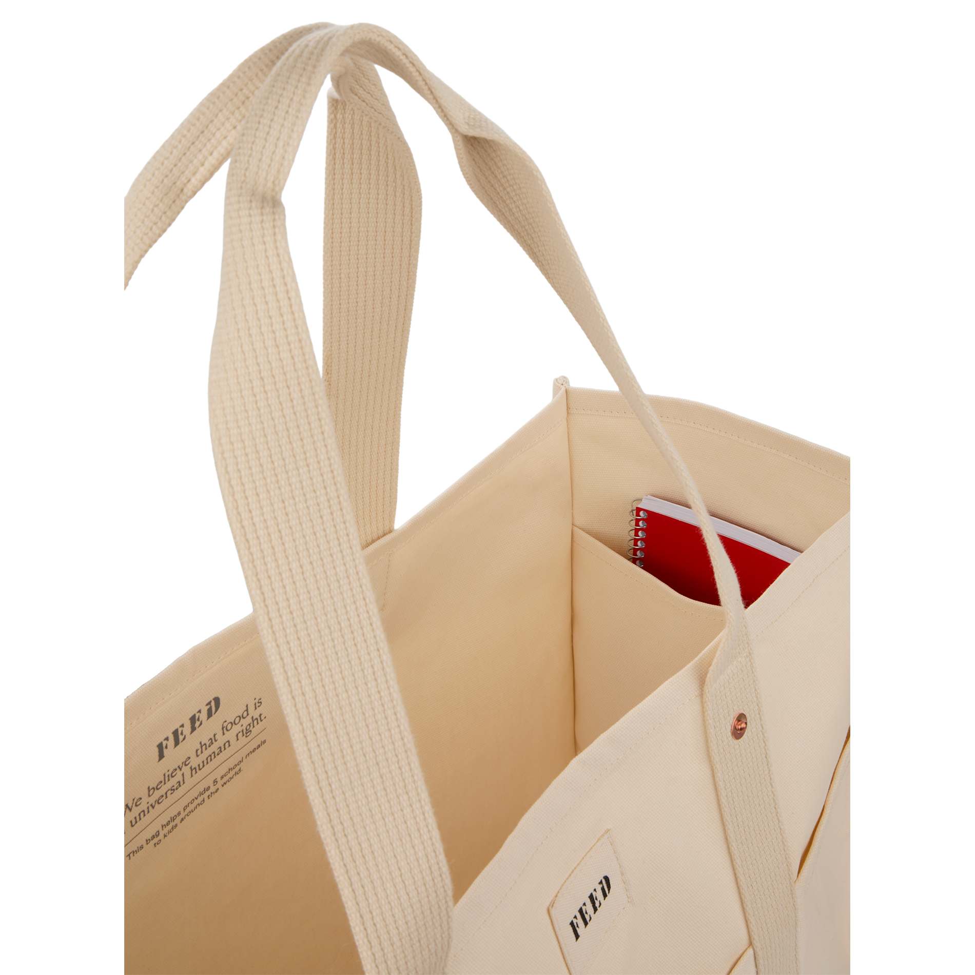 FEED Organic Cotton Large Market Tote 46