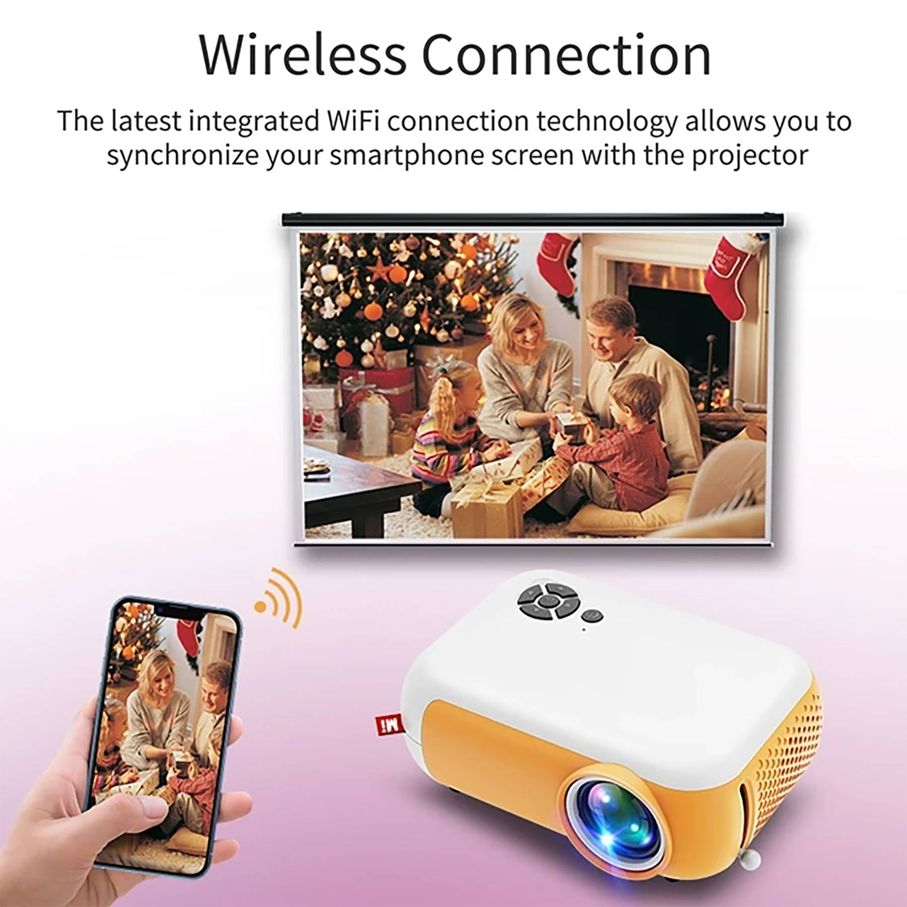 Portable Mini Projector 6