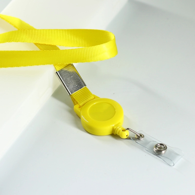 Combination lanyard with retractable reel ID Holder 5