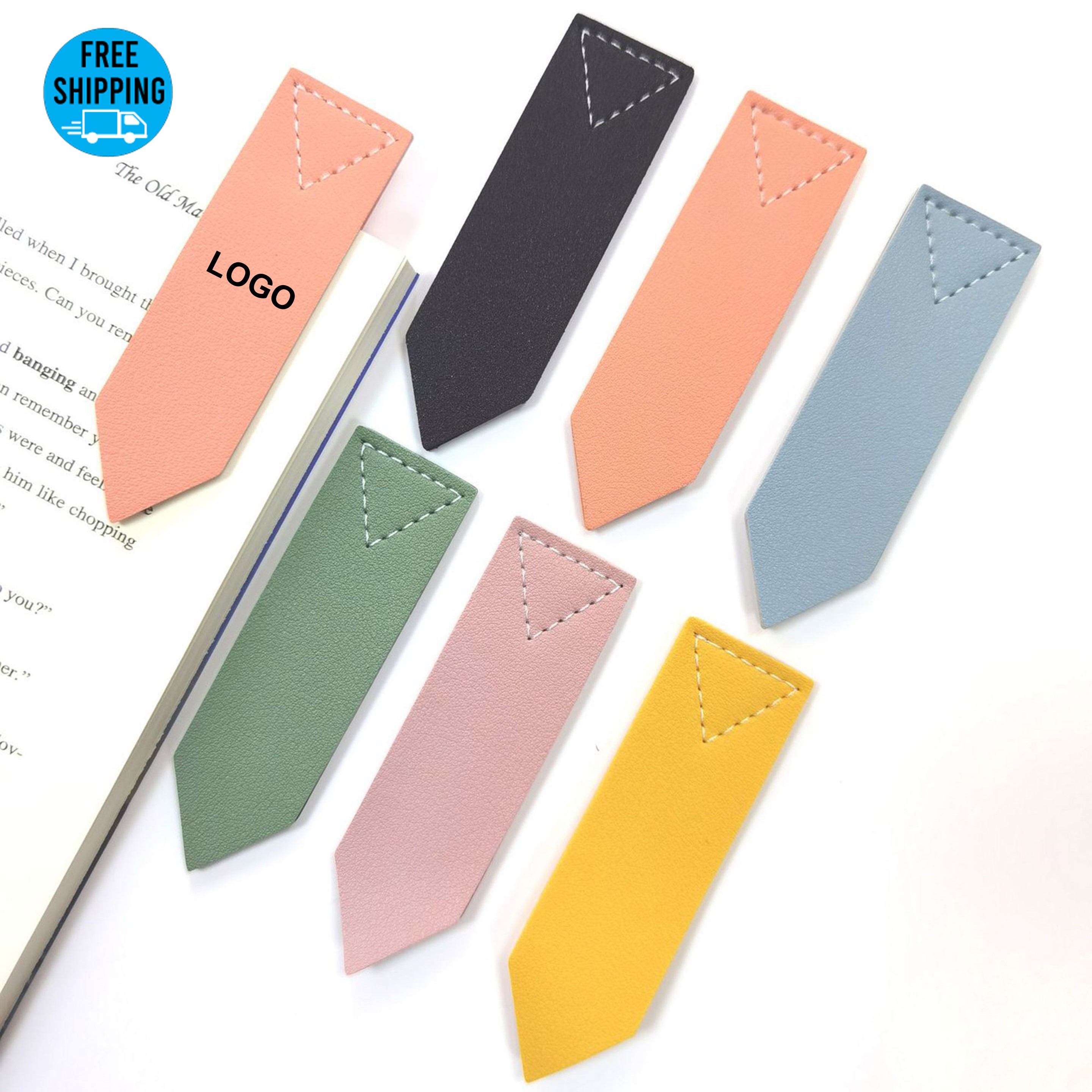 PU Leather Page Corner Bookmark 4