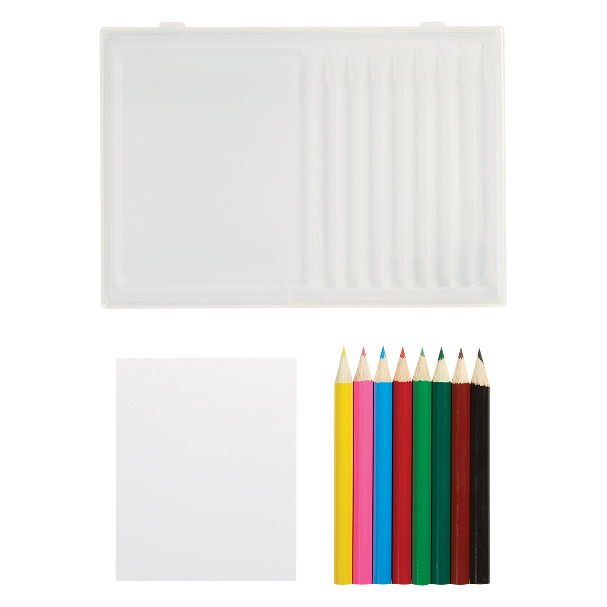 8-Piece Colored Pencil Art Set In Case 6