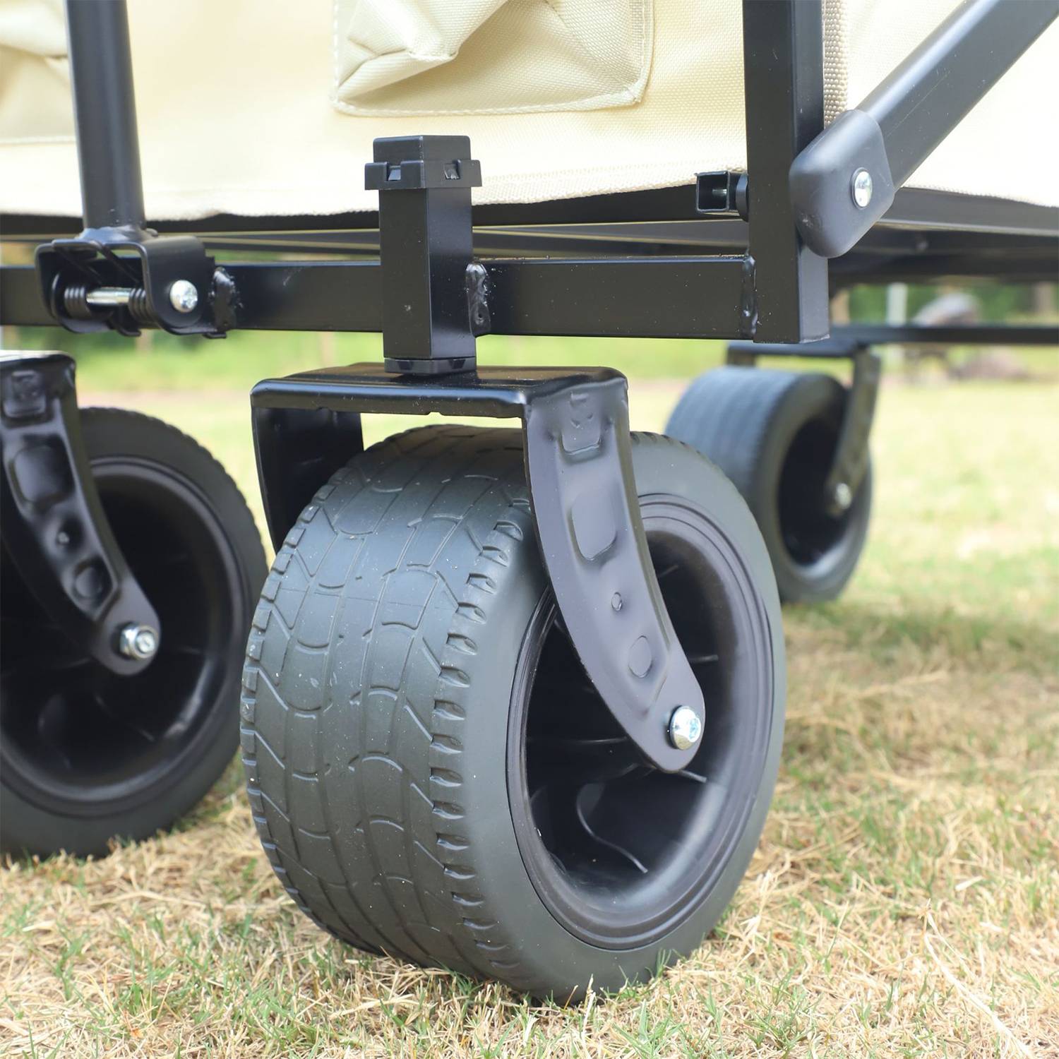 Outdoor Foldable Metal Cart 8