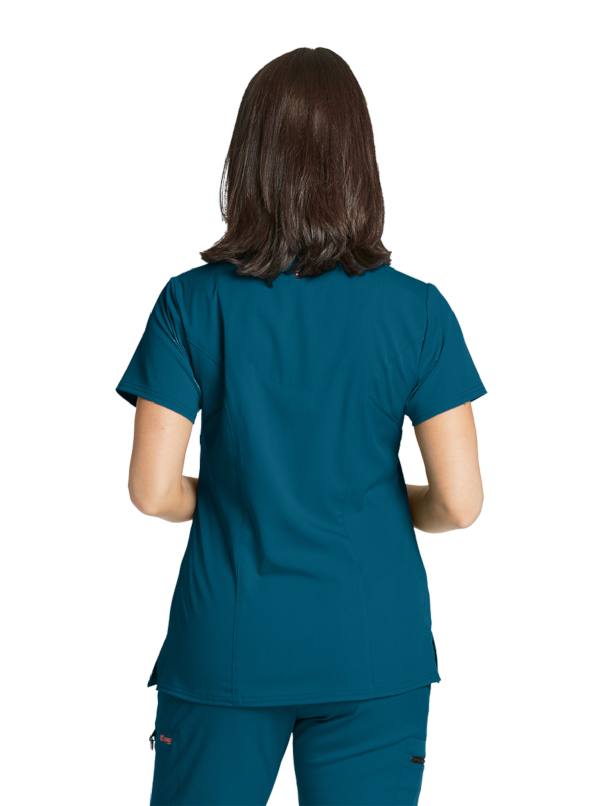 Grey's Anatomy Spandex Stretch - Women's Three-Pocket V-Neck Kim Scrub Top 8