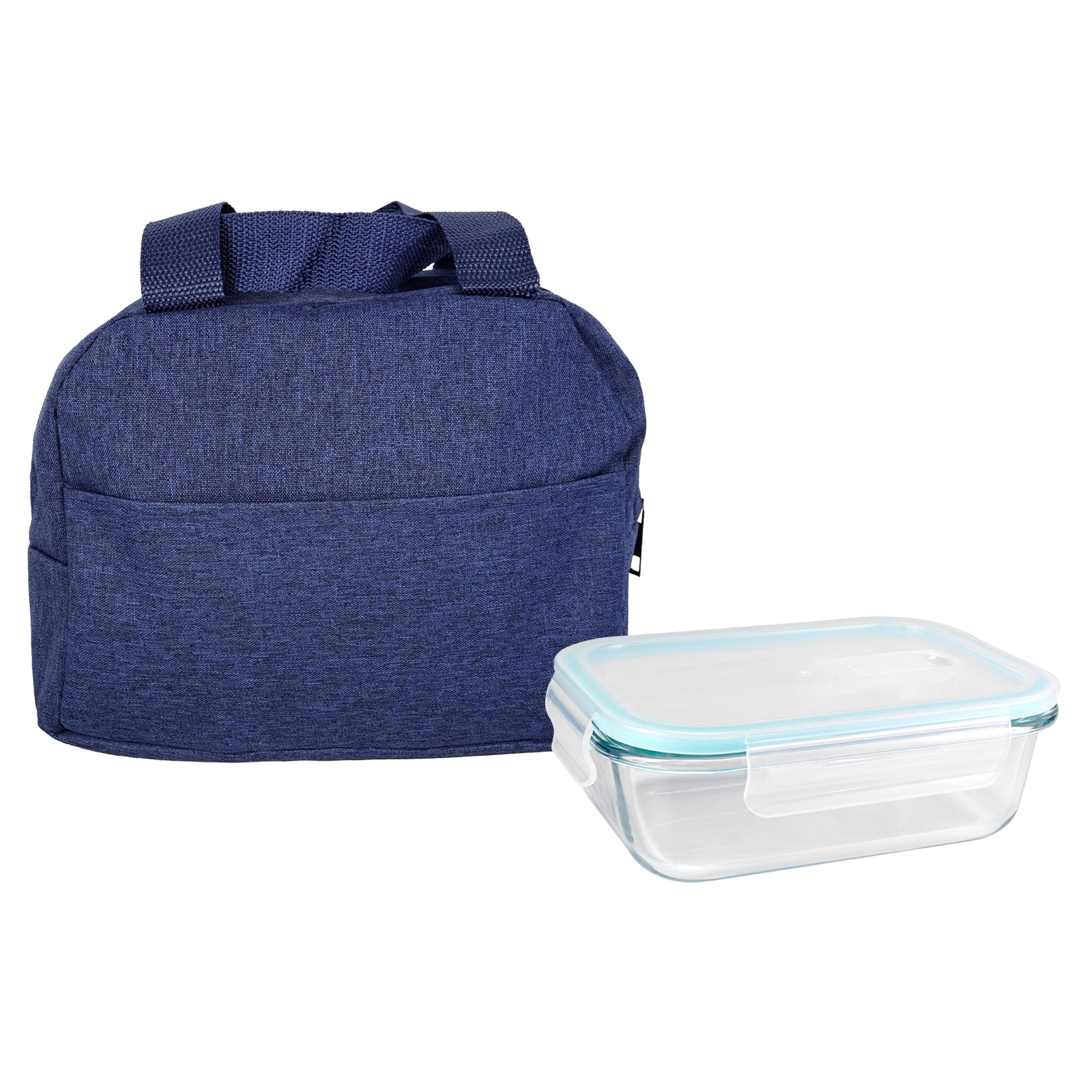 Handy Heathered Glass Lunch Set 5