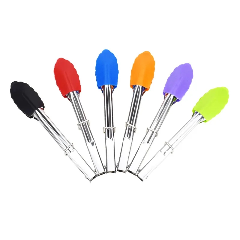 7 Inch Silicone Kitchen Tongs 3