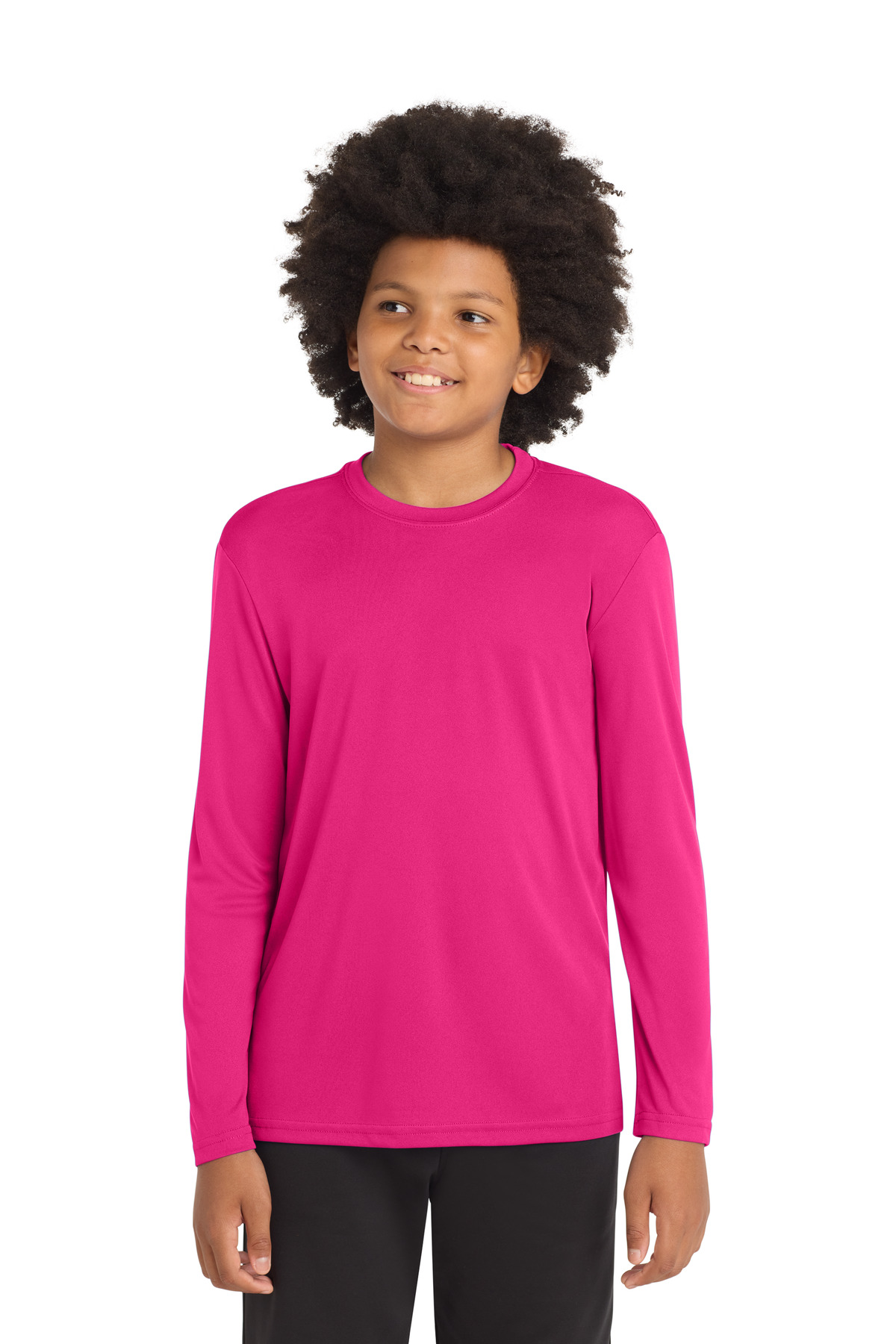 Sport-Tek Youth Long Sleeve PosiCharge Competitor Tee. YST350LS 168