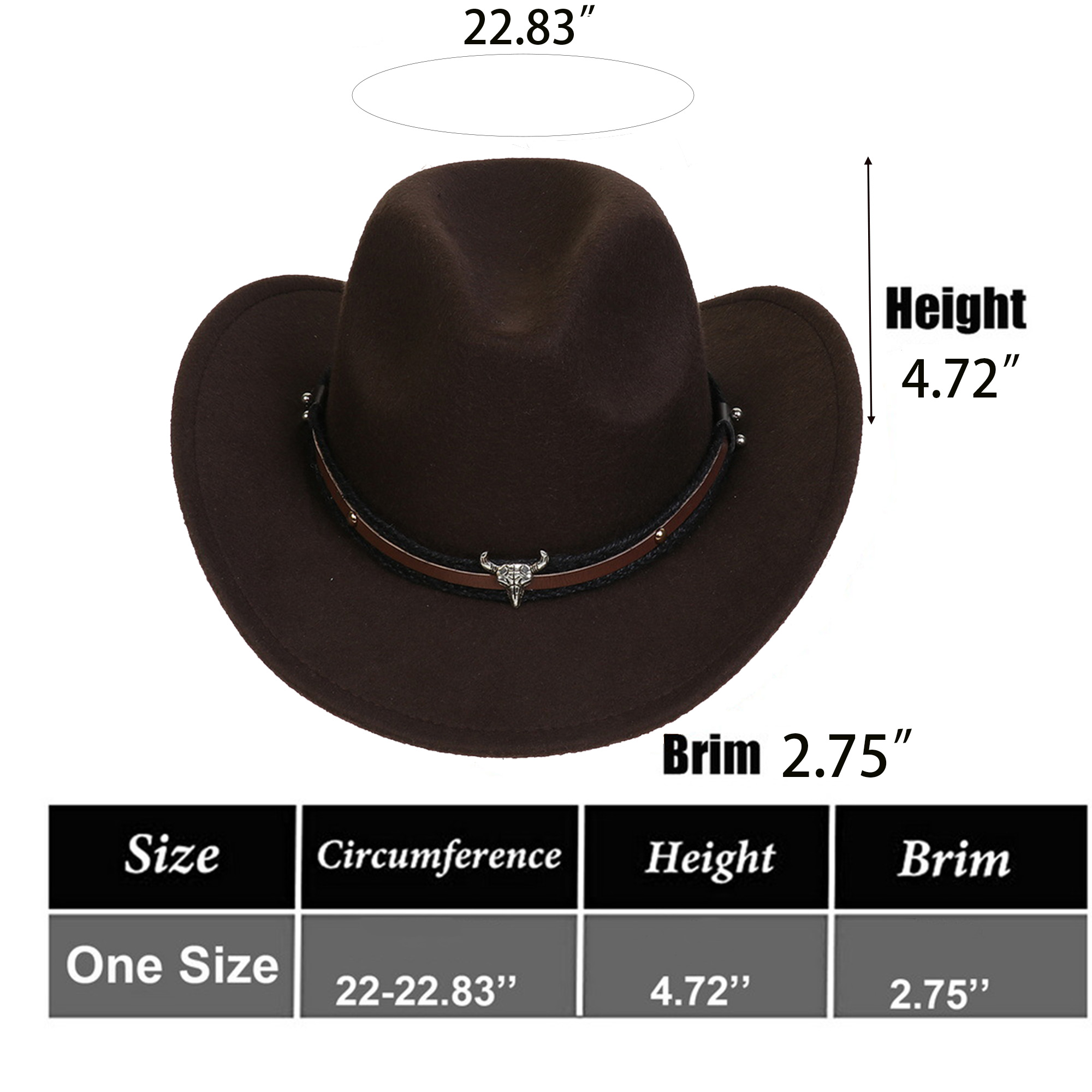 Western Cowboy Hat for Dancing, Sun Protection 3