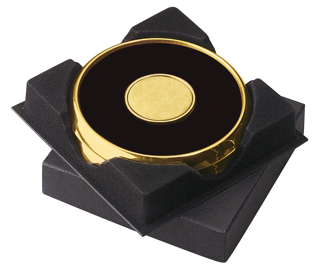 JAFFA® Two Coasters in Deluxe Black Flocked Gift Box 8