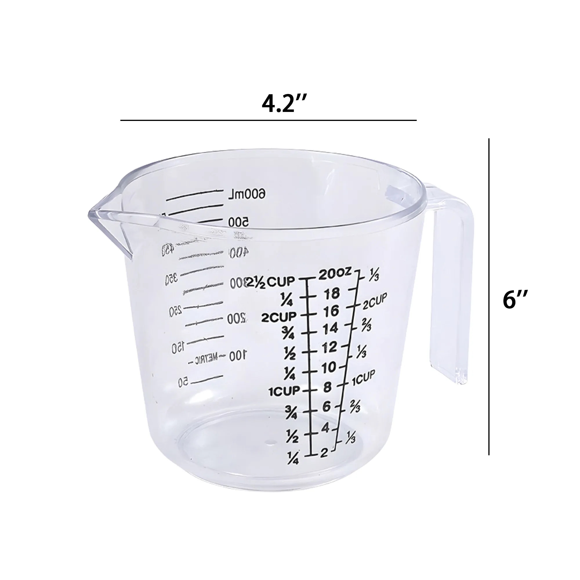 20oz Liquid Measuring Cup with Pour Spout 1