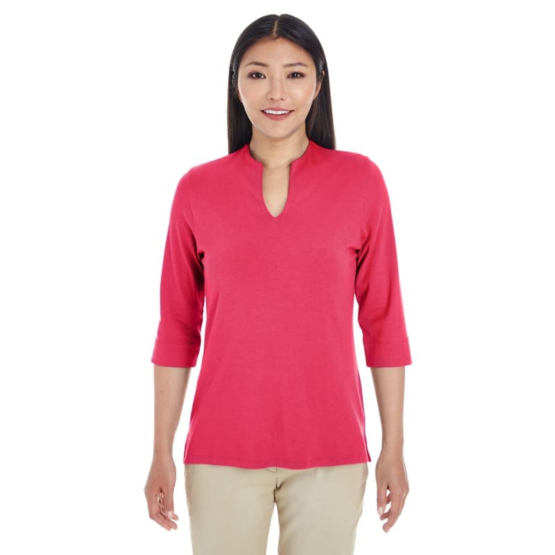 Devon & Jones Ladies' Perfect Fit™ Tailored Open Neckline Top 11