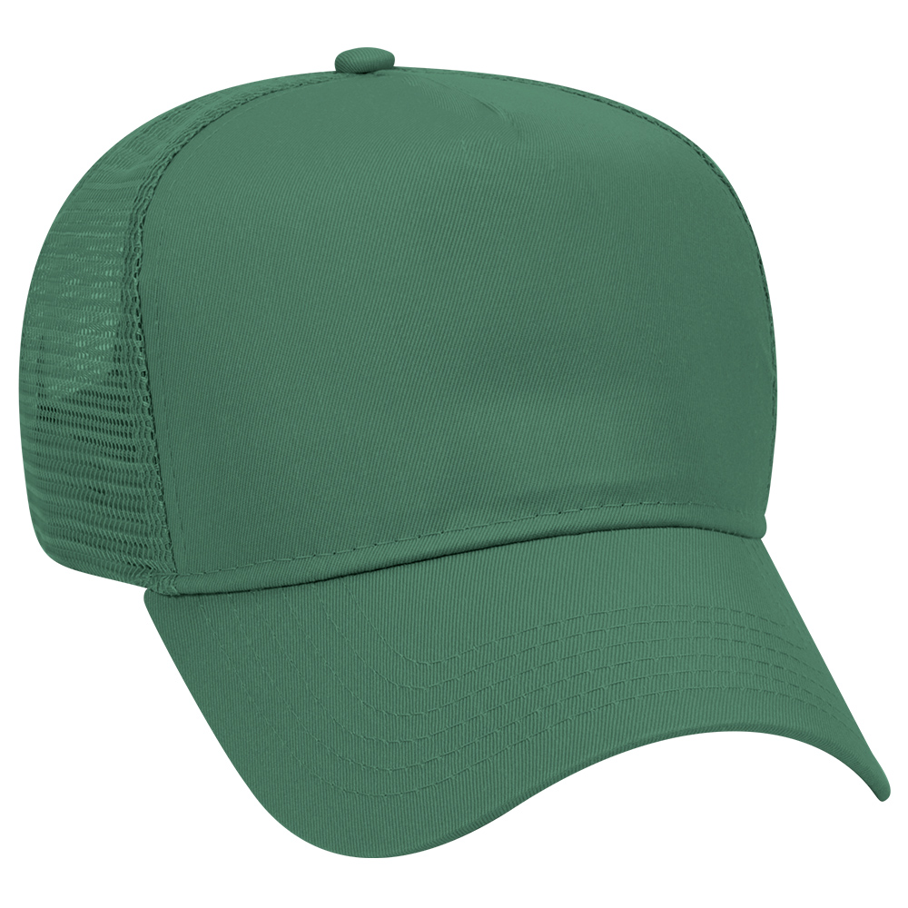 OTTO CAP® 5 Panel Mid Profile Mesh Back Trucker Hat 39