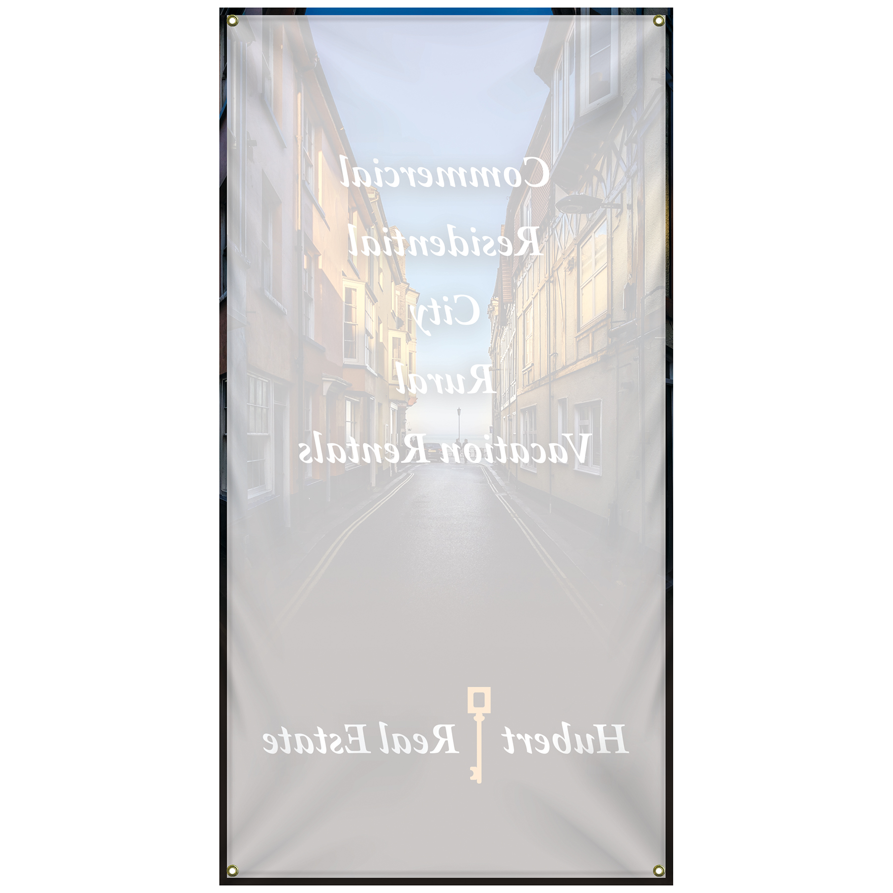 60" x 31" X-Banner Replacement Banner (Polyester Banner Only) 4
