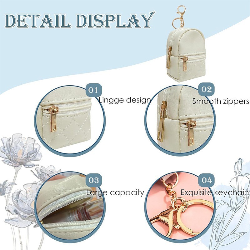 Mini Backpack Keychain 8