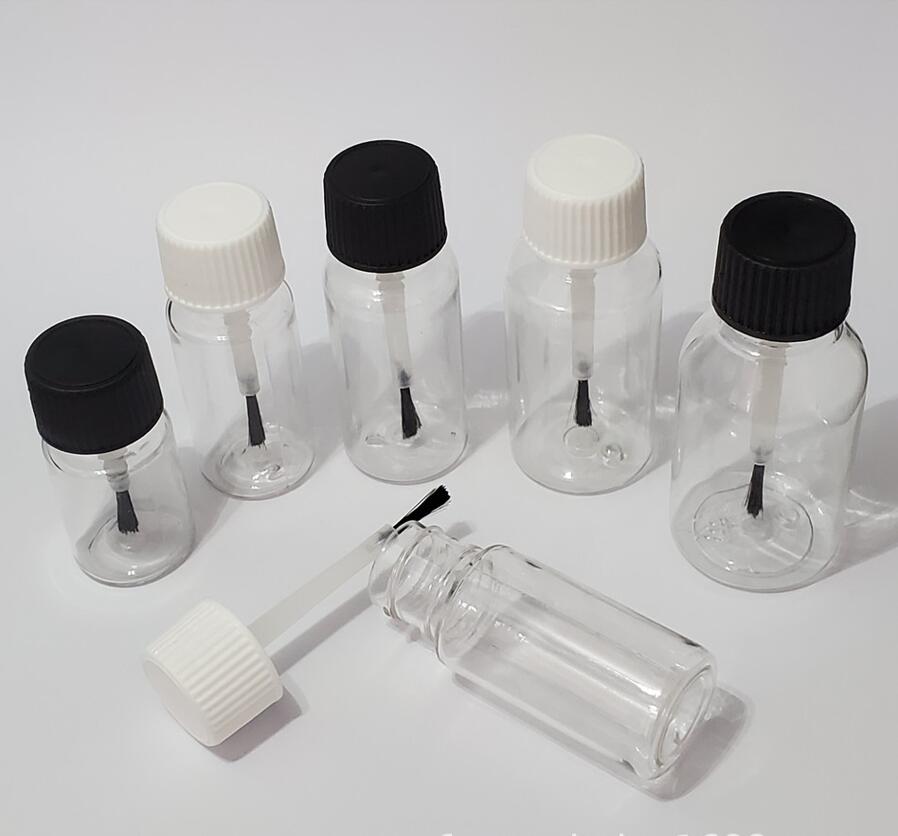 Plastic transparent small bottles 2