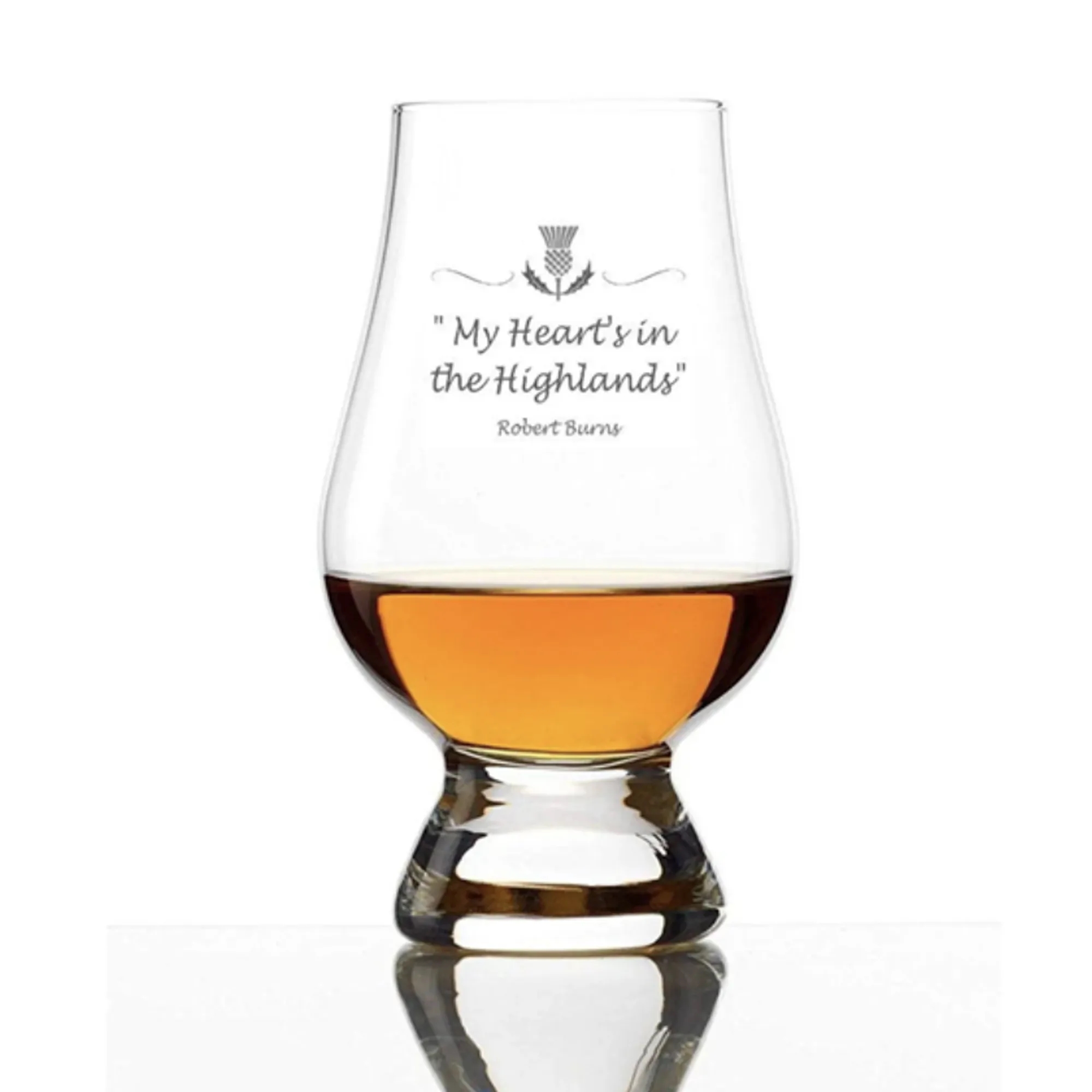 Clear Glencairn Scottish Whisky Glass 5