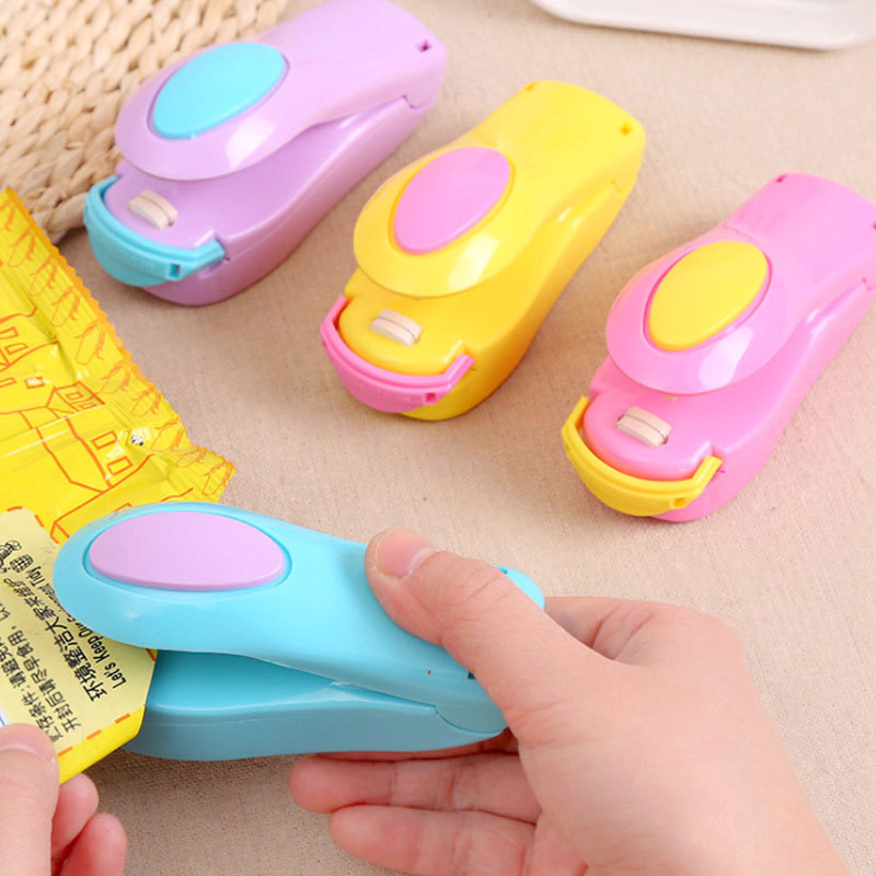 Mini Portable Plastic Food Bag Handheld Heat Sealer 5