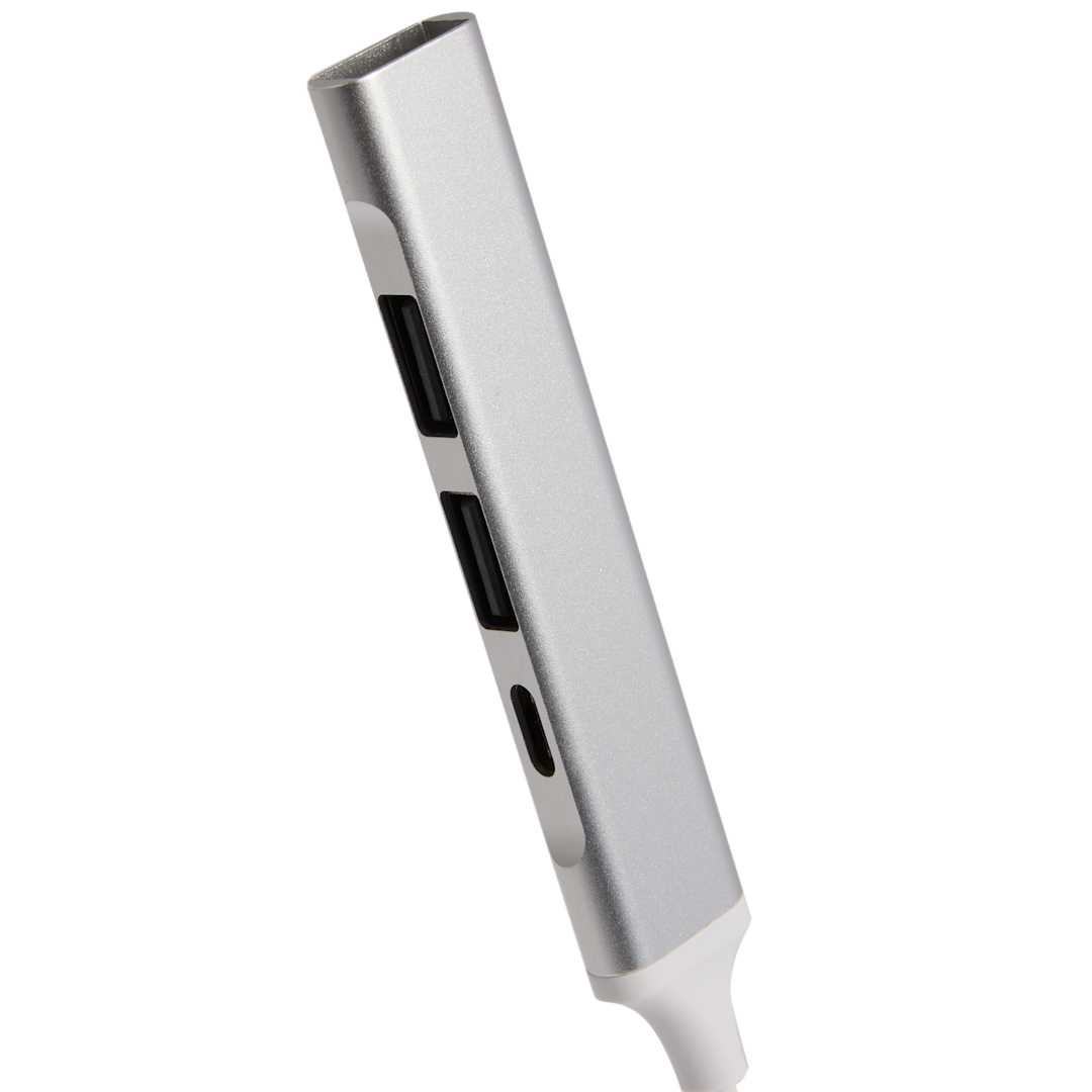 Aluminum 4-Port USB-A and C Hub 7