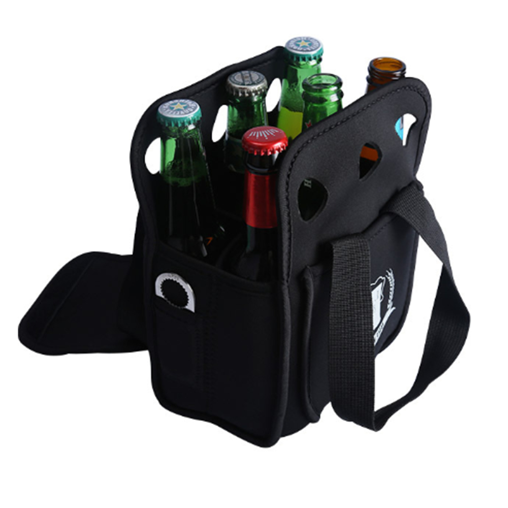 Neoprene 6-Pack Cooler Tote Bag 2