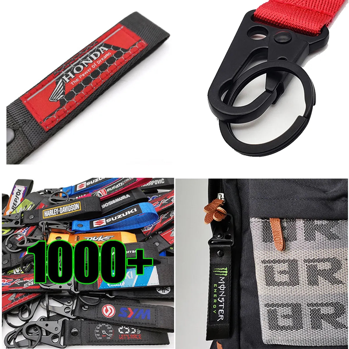 Key Tag Embroidery Luggage Keychain 4