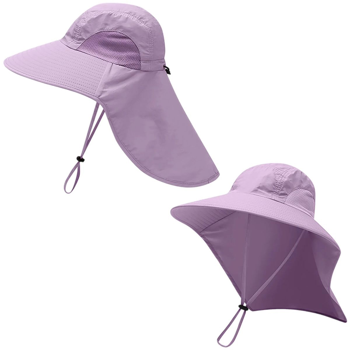 UPF 50+ Hiking Hat with Adjustable Drawstring 2