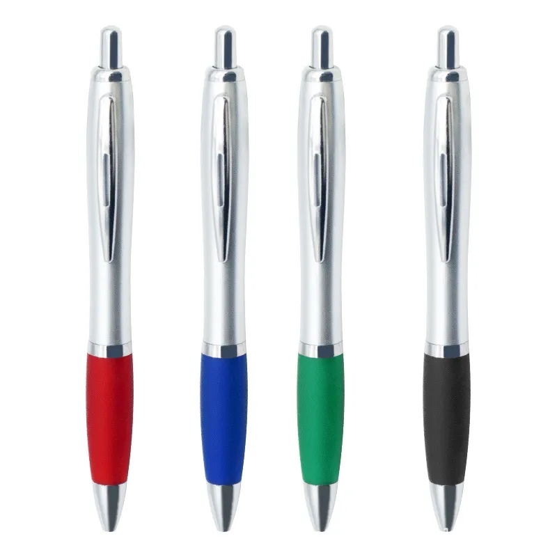 Promotional Silhouette Satin Grip Pen 7