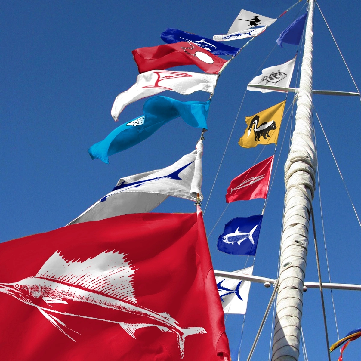 12" x 18" Novelty Boat Flags 4