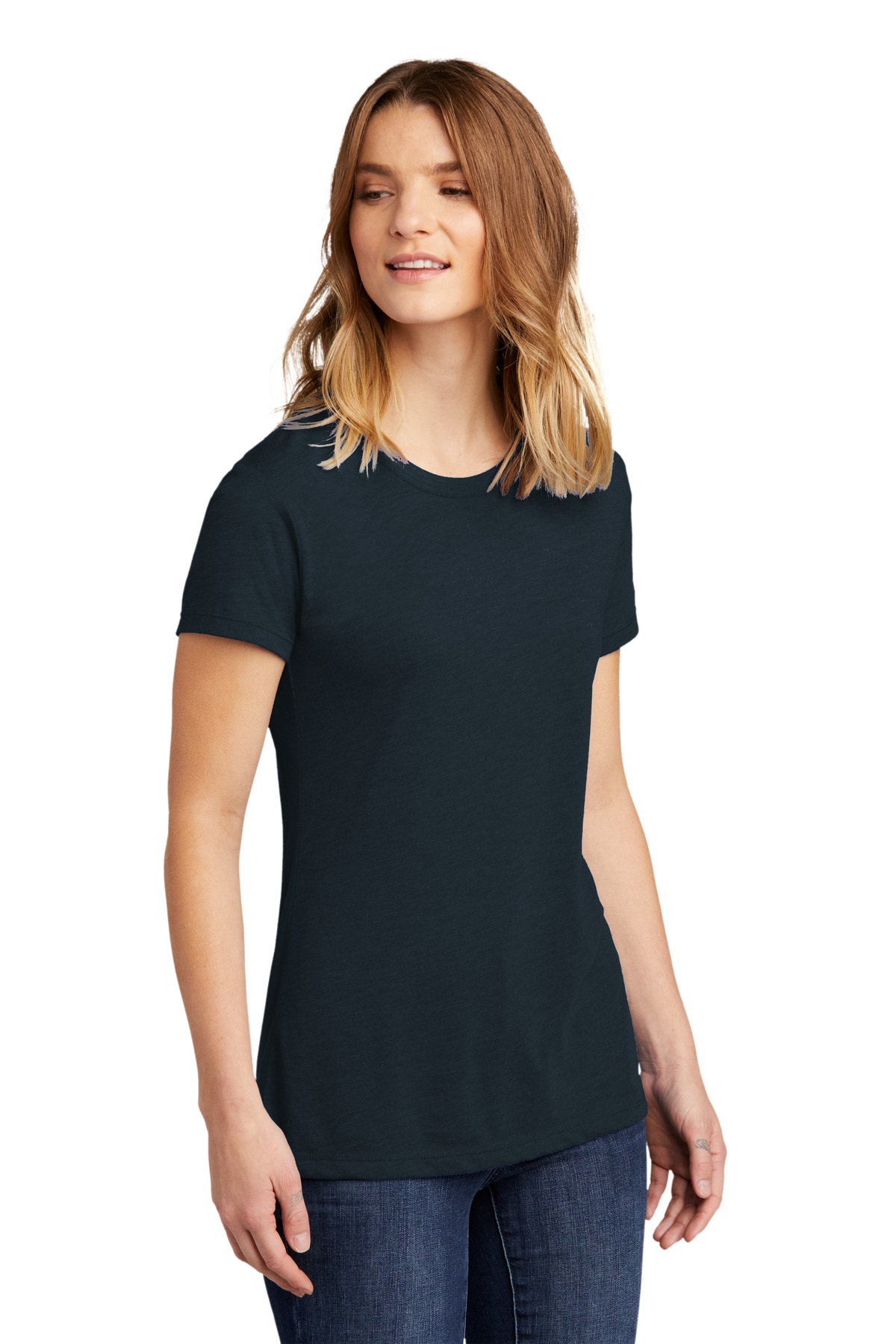 Next Level Apparel Women's CVC Tee. NL6610 150