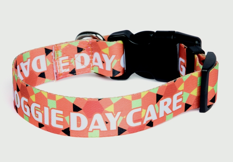 1" W x 22" L - Dye Sublimated Dog Collar 1