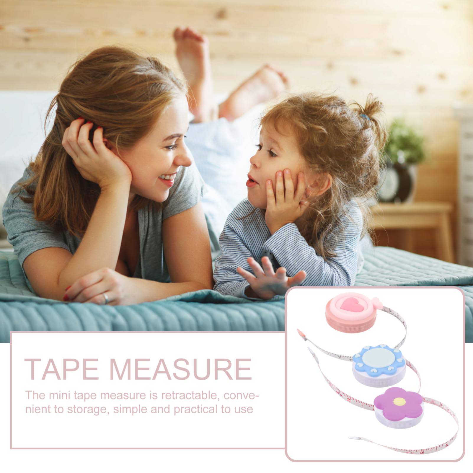 Macaron Cute Mini Portable Tape Measure 7