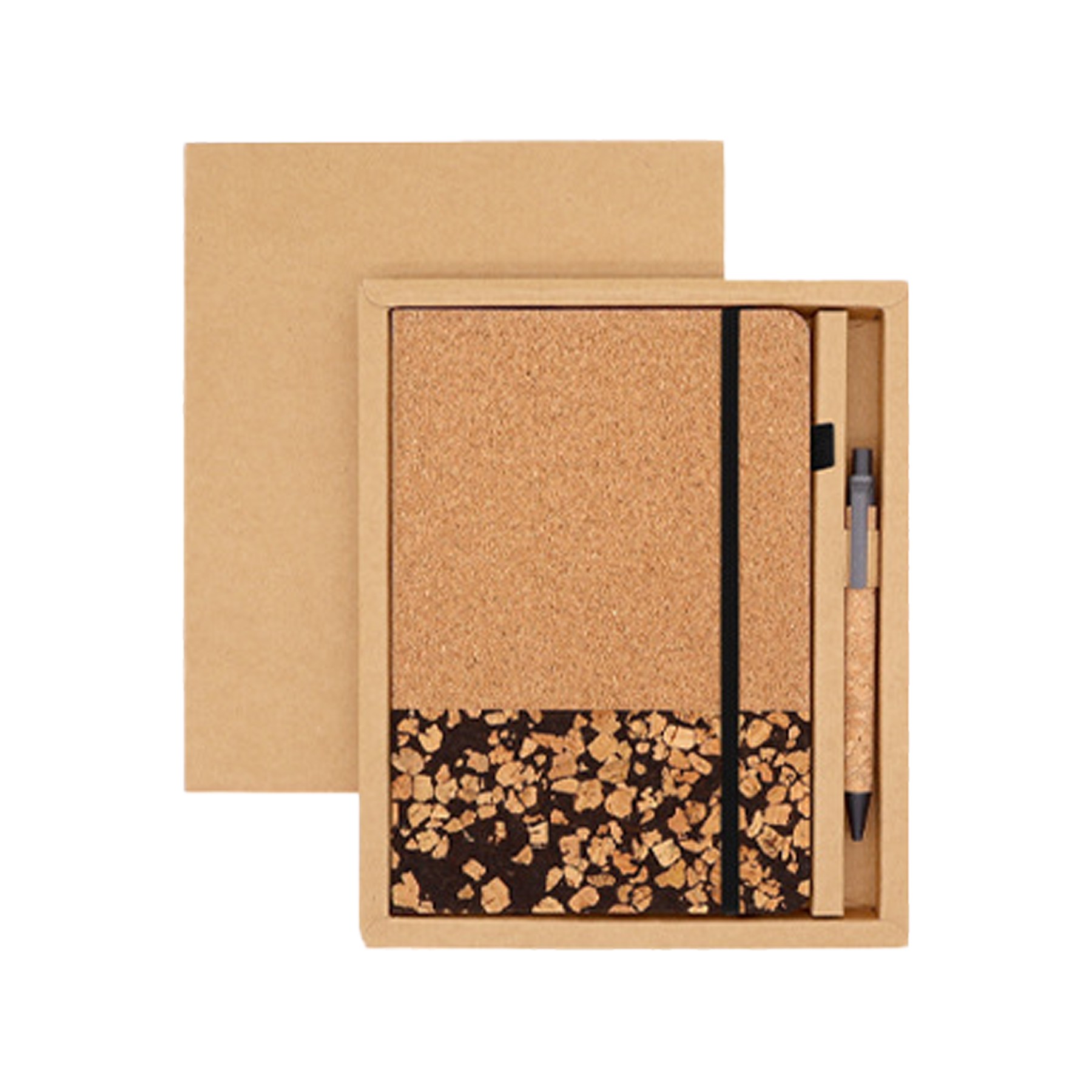 Cork Spliced Eco-friendly Notebook Set 3