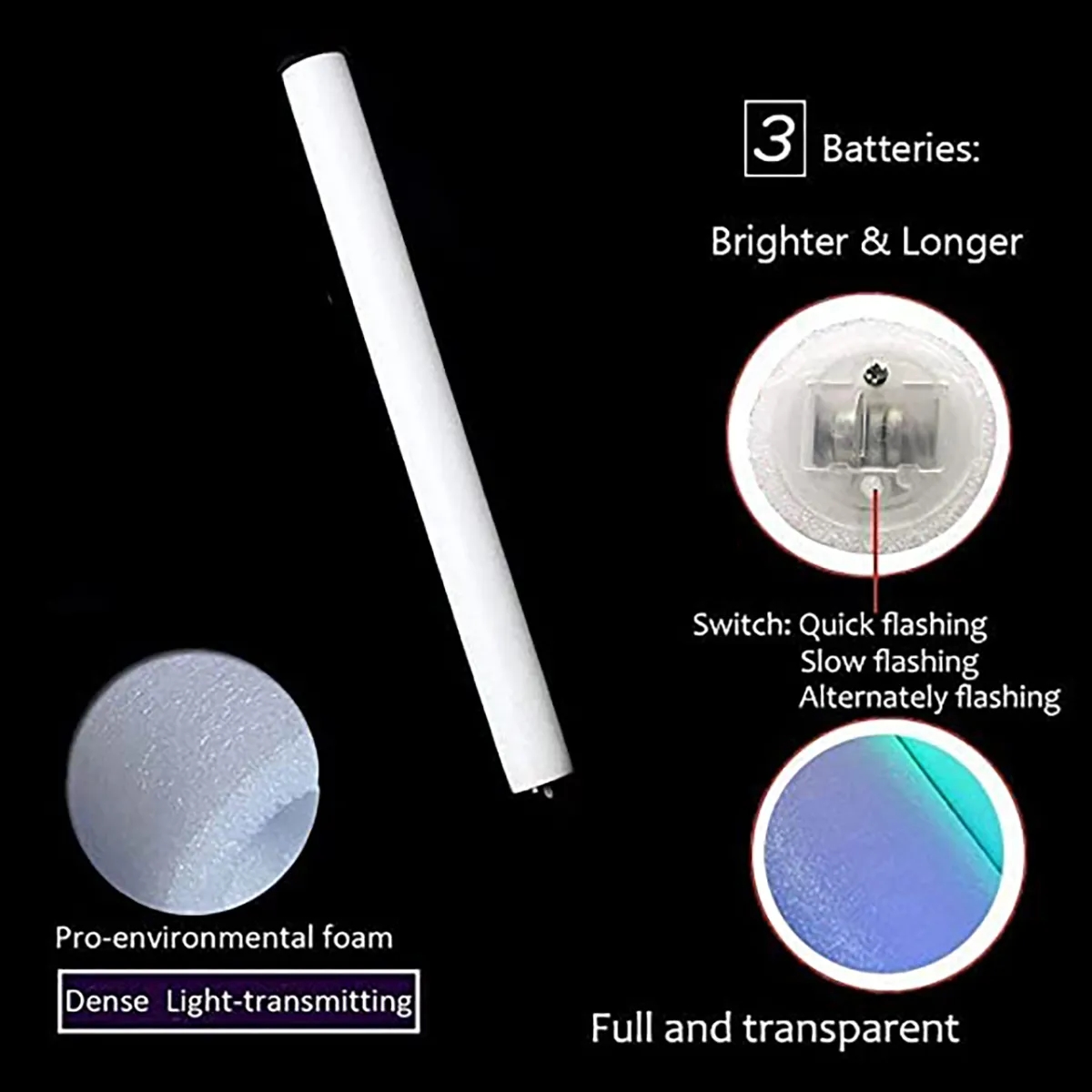 Custom LED Foam Glow Sticks 4
