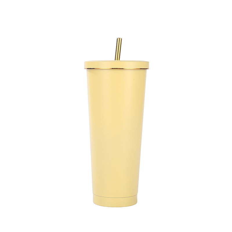 24 oz Vacuum Insulated Travel Mug with Straw 13
