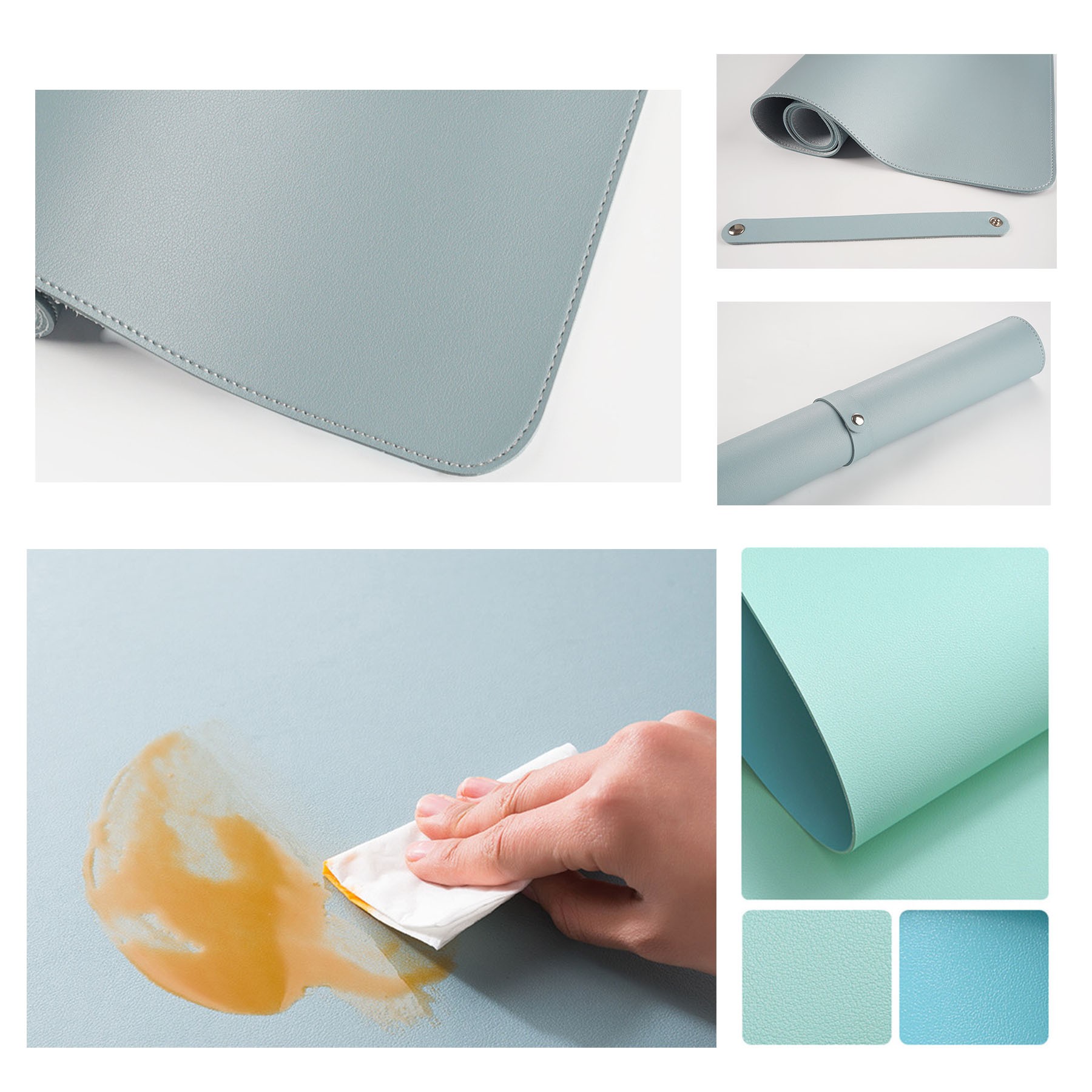 Oversized Leather Full - sided Advertising Mouse Pad 2