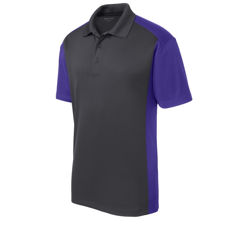 Sport-Tek Colorblock Micropique Sport-Wick Polo. 32