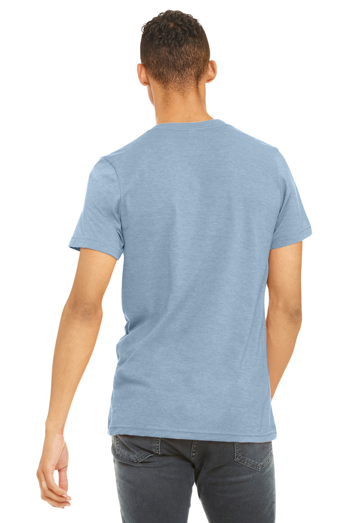 BELLA+CANVAS Unisex Heather CVC Short Sleeve Tee. BC3001CVC 37