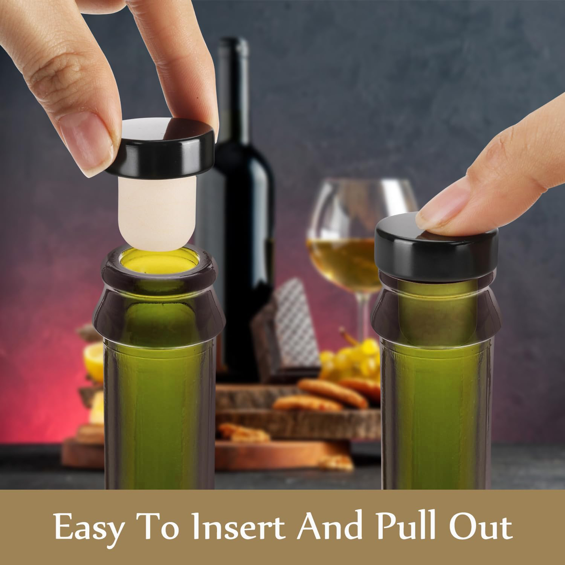 Reusable Wine Bottle Stoppers 6