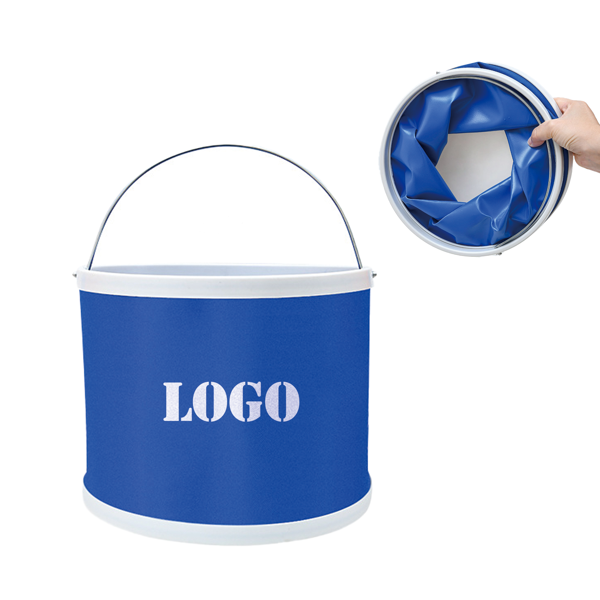 2.4 Gallons Folding Bucket 5