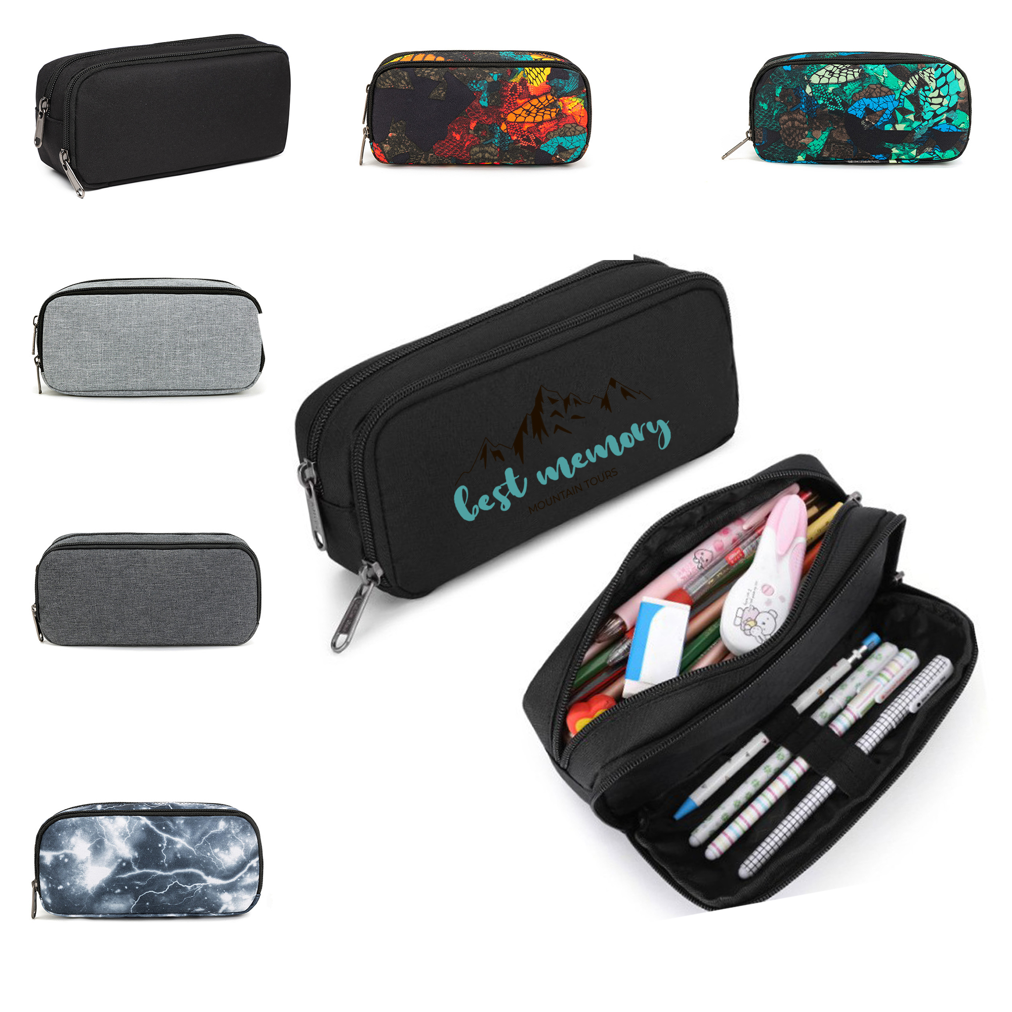 Large Capacity Pen Bags Pouch Pencil Case 6