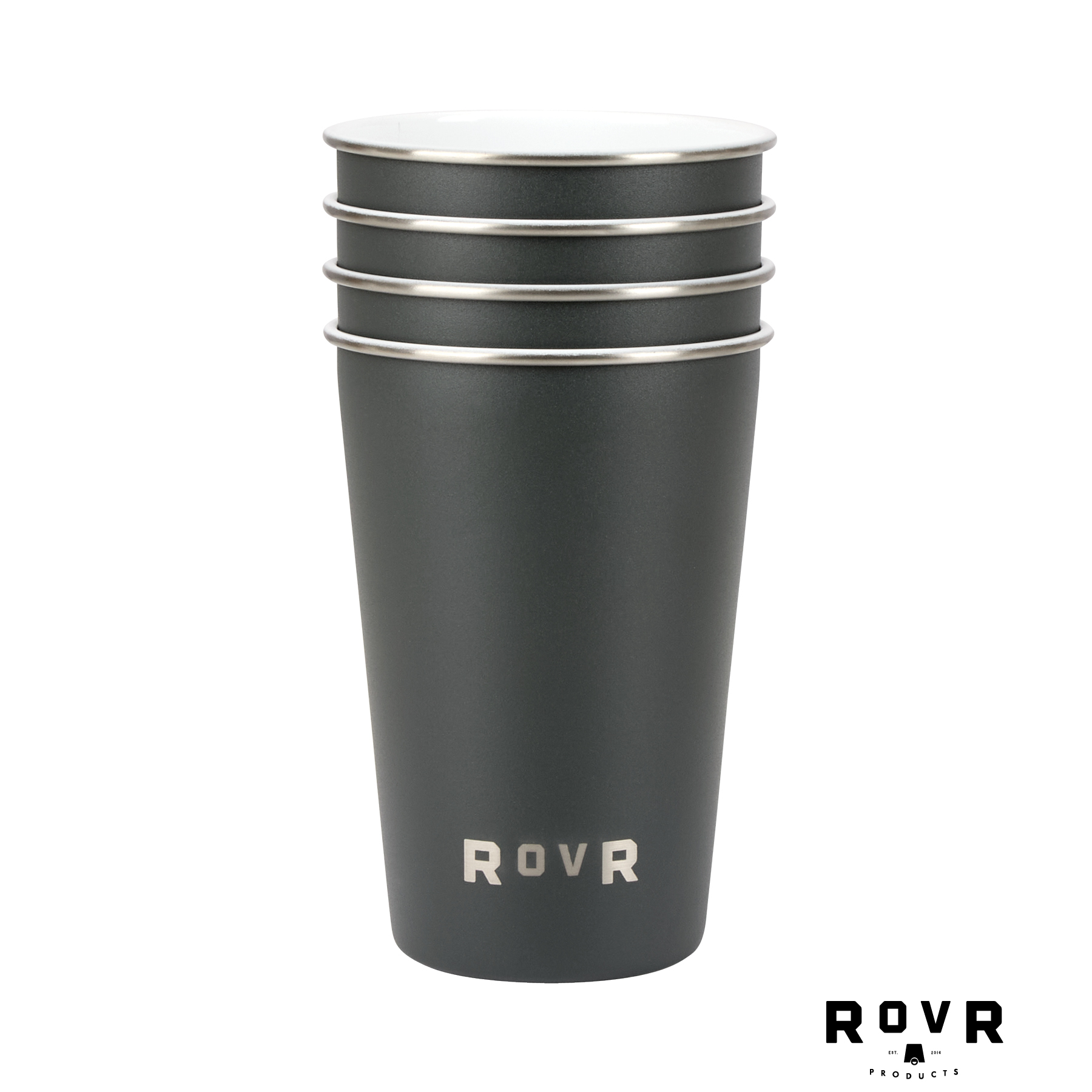 RovR® Pack of 4, 16 oz. Single Wall Beer Pints 11