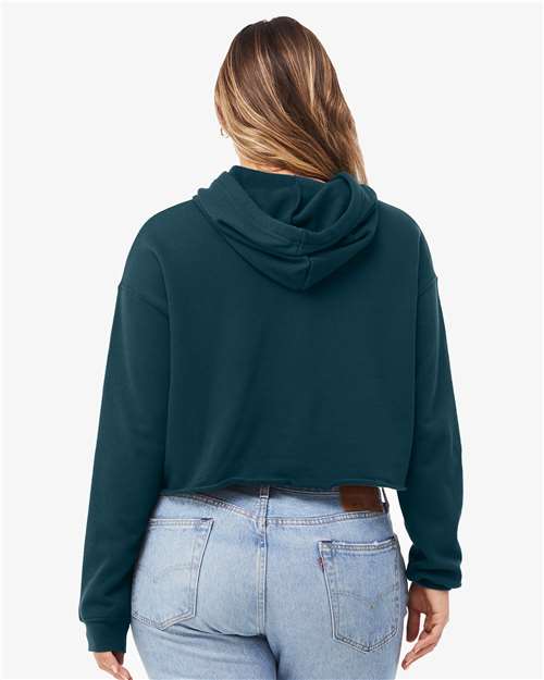 Women's Crop Hoodie Sweatshirt - 7502 22