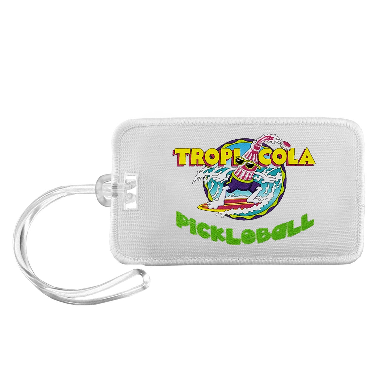 Luggage Tag with DTF Transfer 3