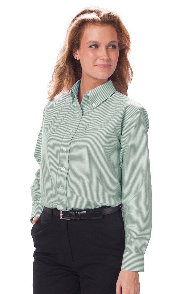 Ladies' L/S Oxford Shirt 9
