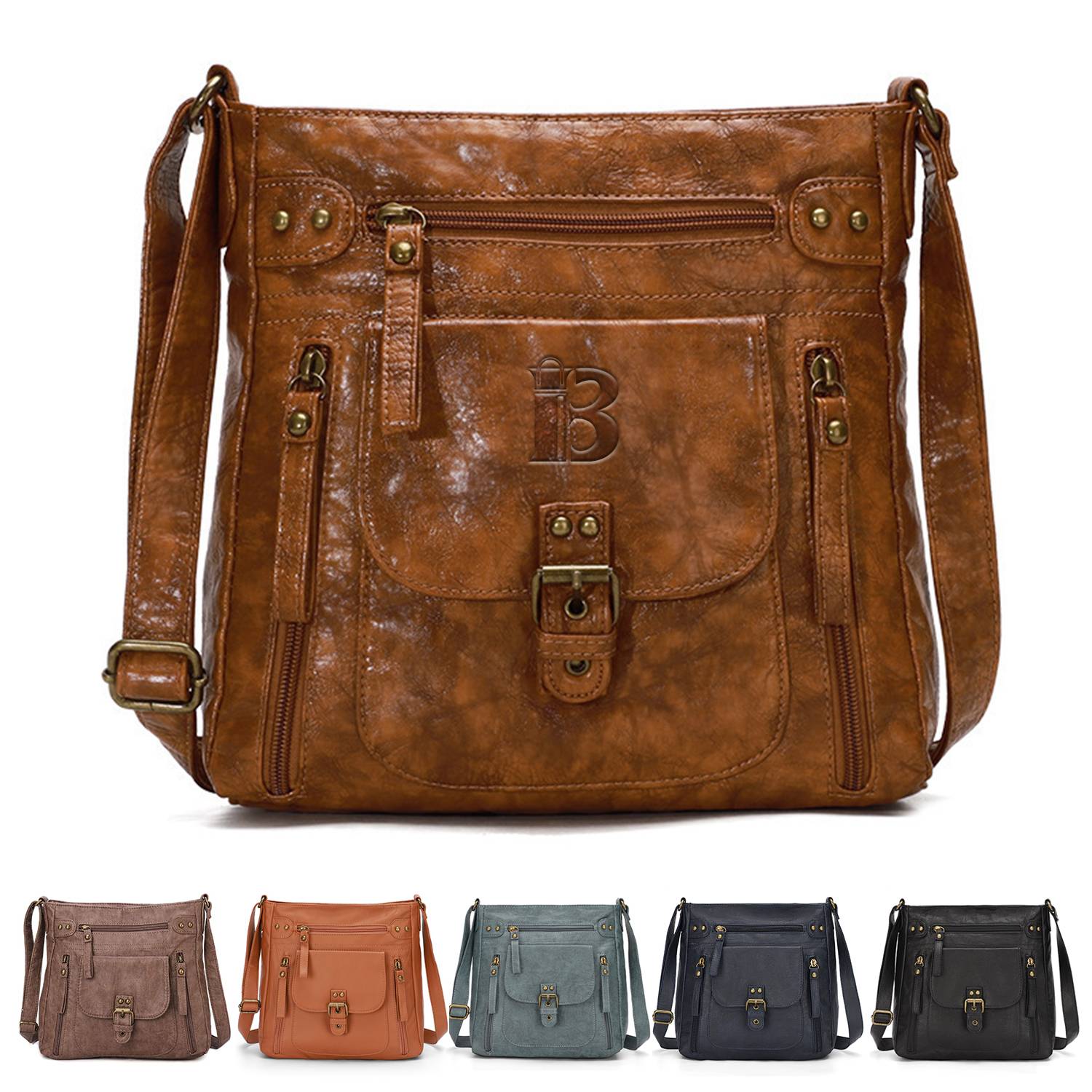 PU Leather Crossbody Shoulder Bags 4