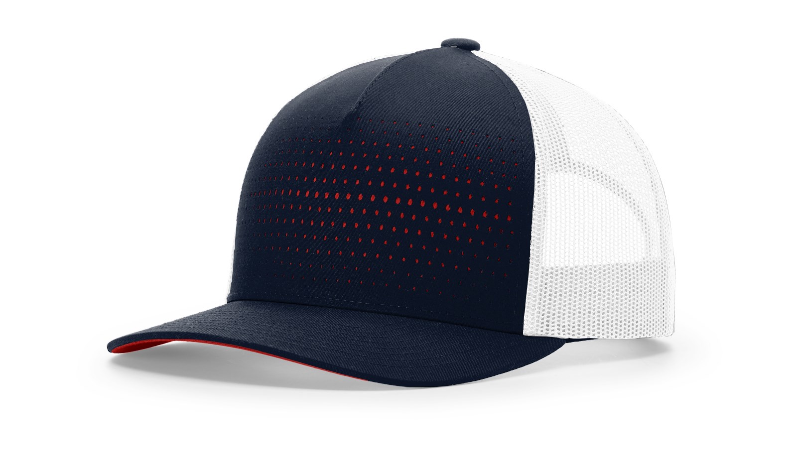 Laser Cut Five Panel Trucker 12