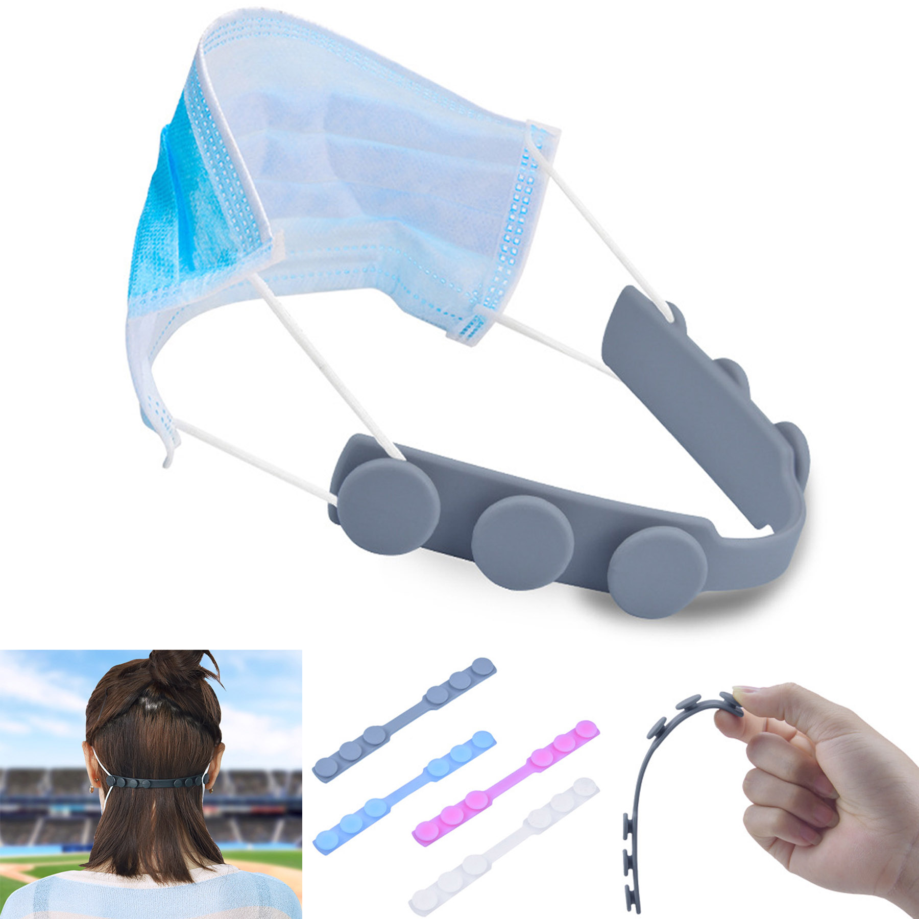 Mask Ear Strap Adjustment 1