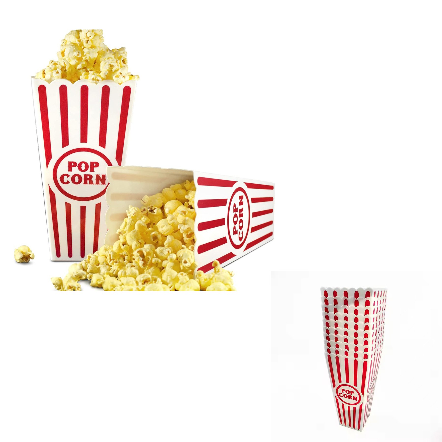 Paper Popcorn Bucket 1