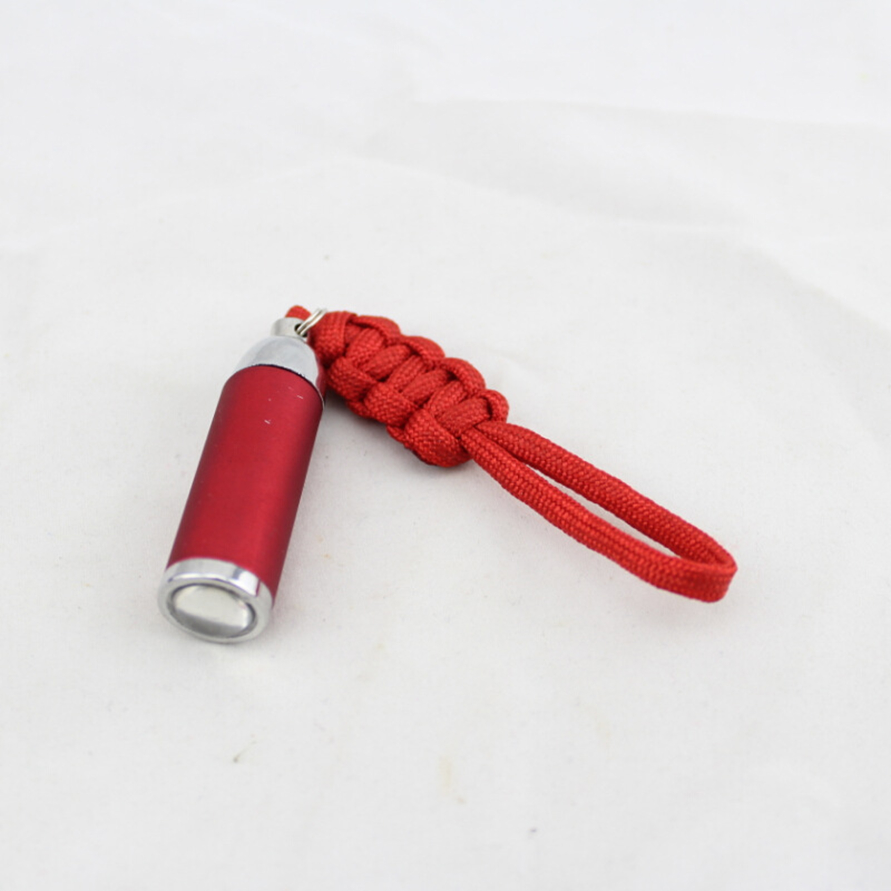 Mini Led flashlight With Parachute Cord 2
