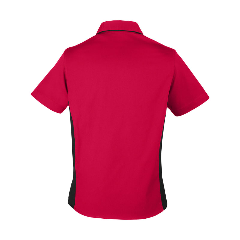 Harriton Ladies' Flash IL Colorblock Short Sleeve Shirt 23