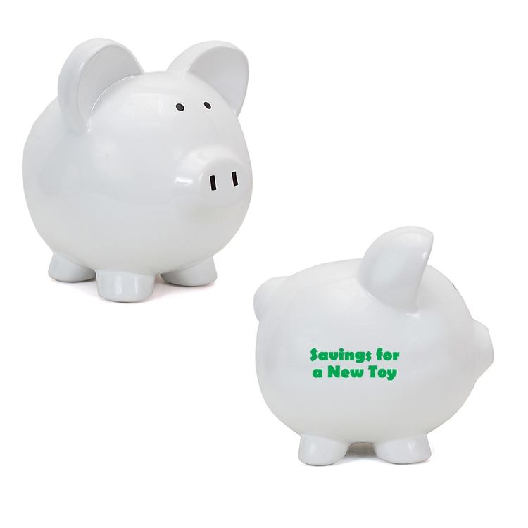 13" Boss Hog Piggy Bank - Extra Large (Dolomite Ceramic) 1